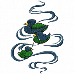 Small Birds Embroidery Design 6